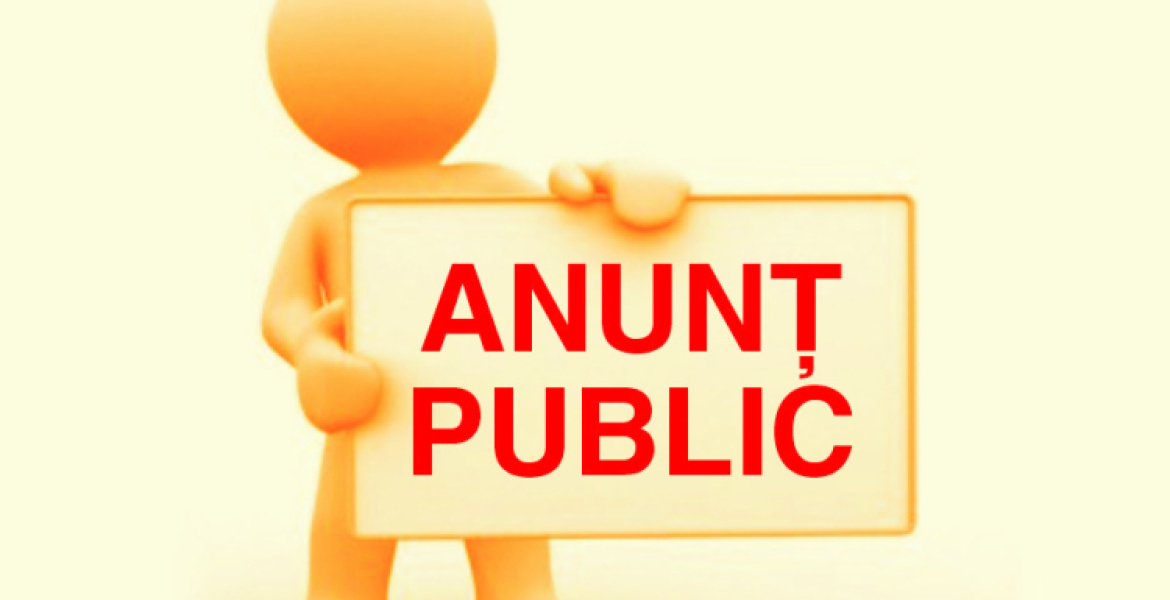 Anunt examen promovare in grad